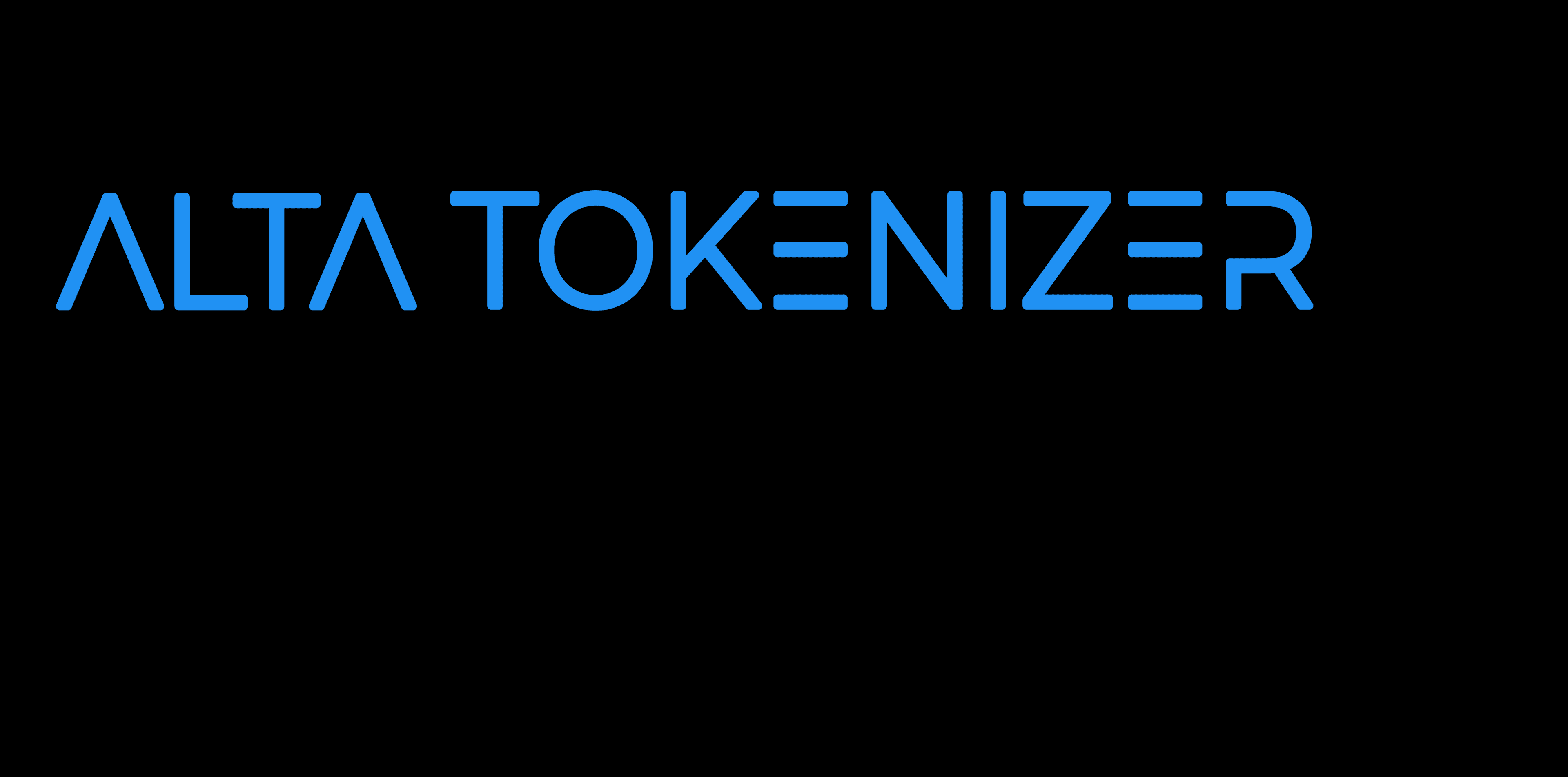 Alta Tokenizer interface